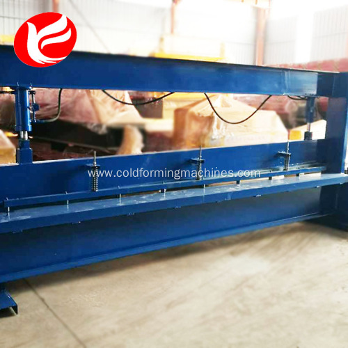 6-meter sheet metal hydraulic roof plate bending machine